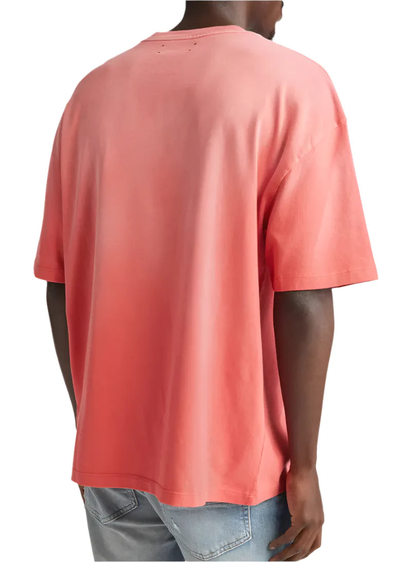 Amiri Follow Vintage Oversized T-shirt in Cotton Cranberry