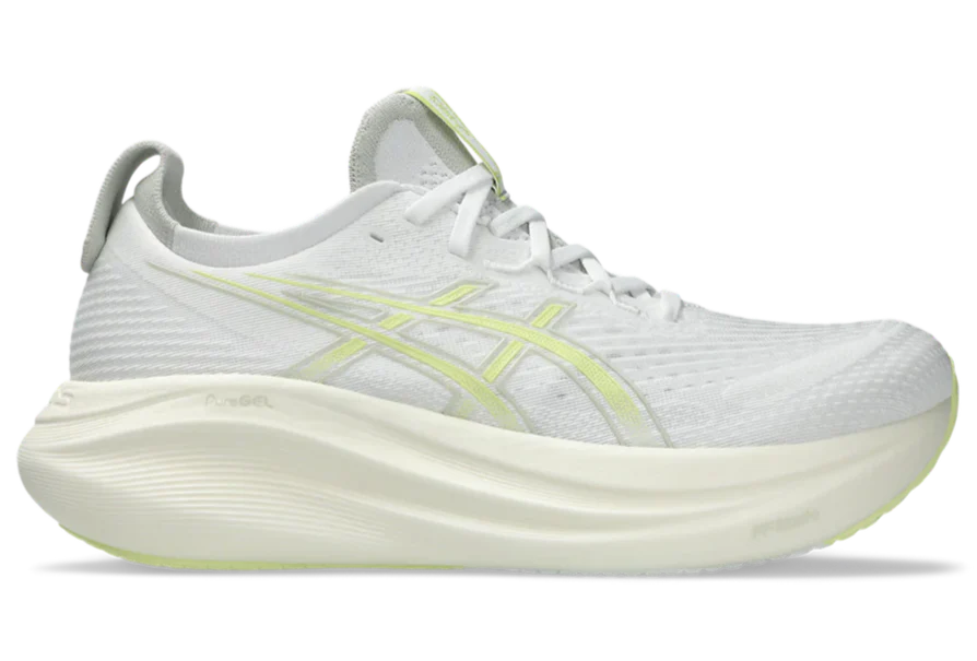 Asics Gel Nimbus 27 'White / Huddle Yellow'