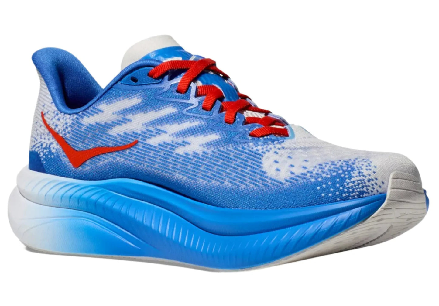 Hoka Mach 6 'white / virtual blue'
