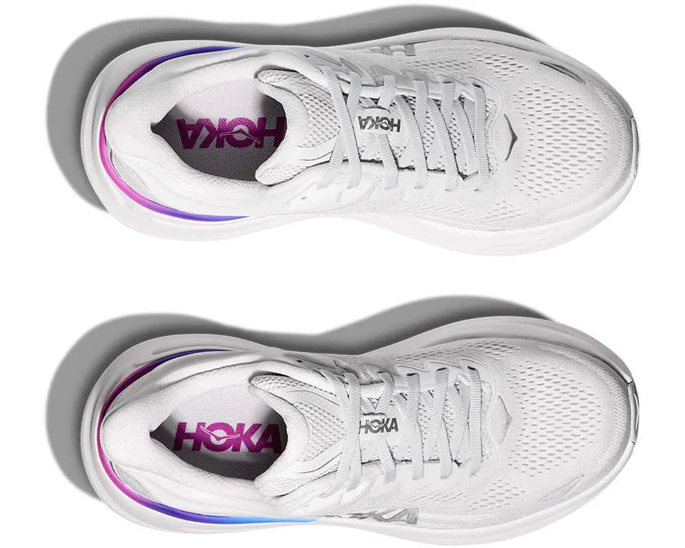 Hoka Bondi 9 "cosmic grey / white"