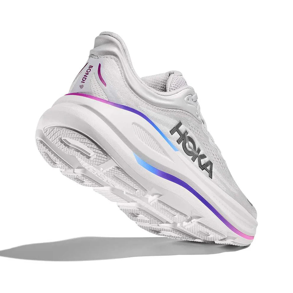 Hoka Bondi 9 "cosmic grey / white"