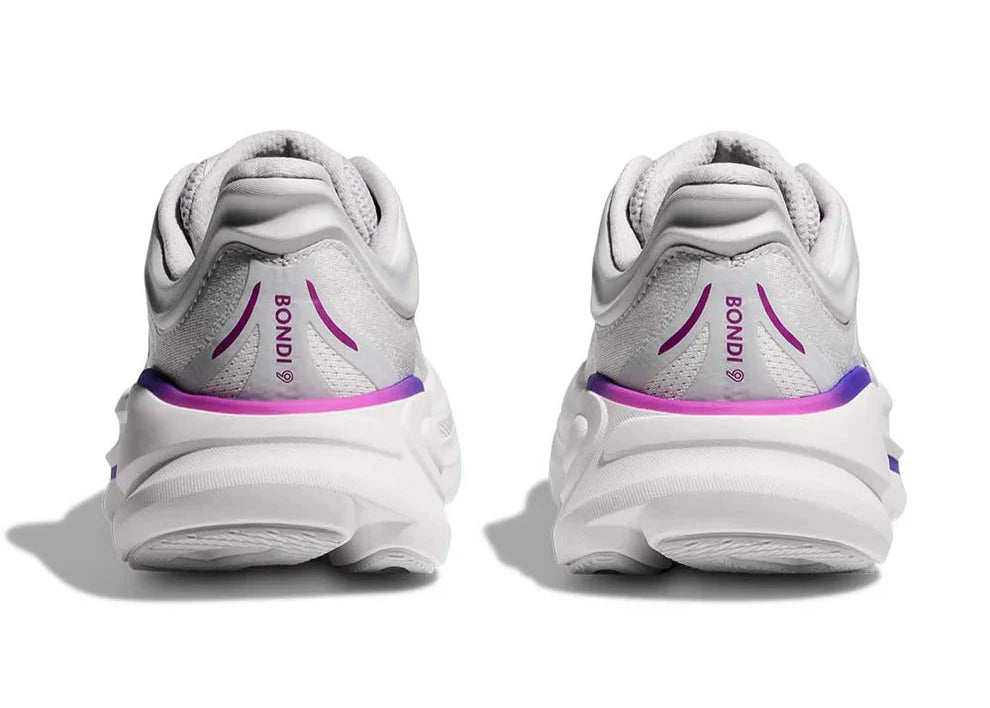 Hoka Bondi 9 "cosmic grey / white"