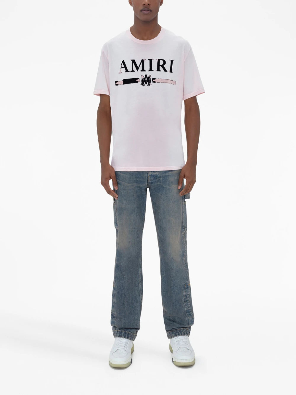 AMIRI MA Bar-appliqué T-shirt
