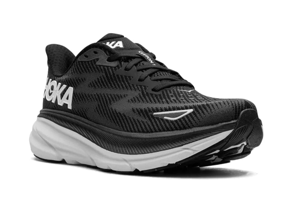 Hoka Clifton 9 "Black/White"