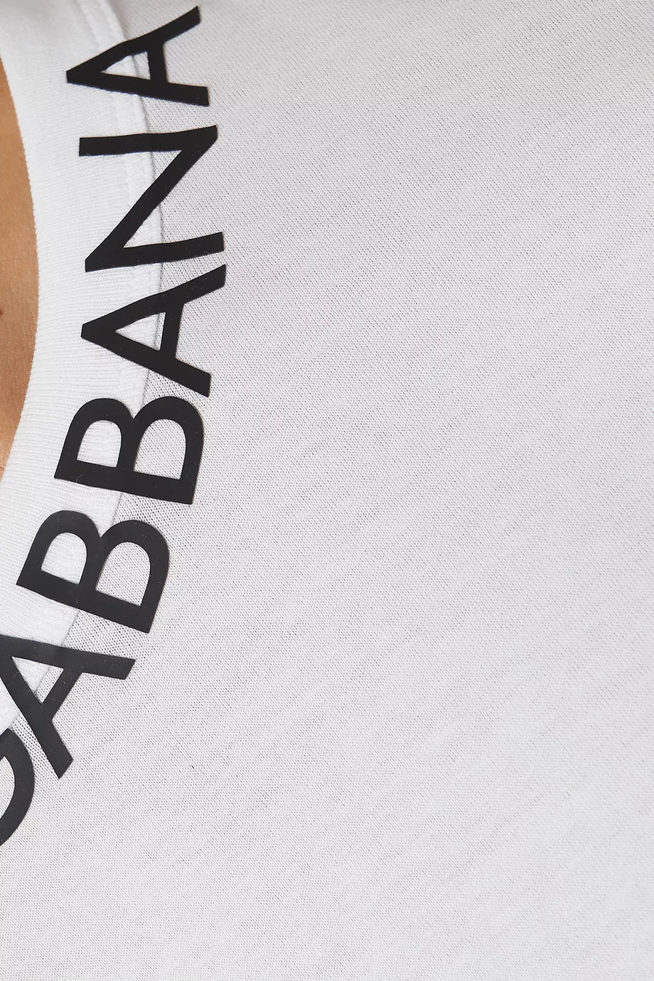Dolce & Gabbana Logo Collar T-shirt in Jersey