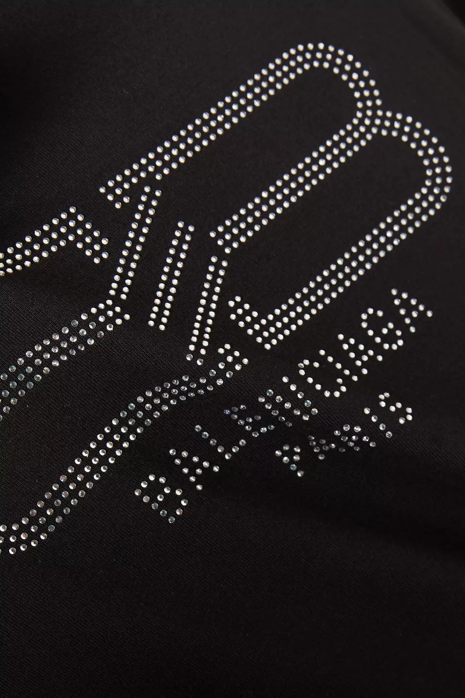 Balenciaga BB Paris Strass Medium Fit T-shirt in Vintage Jersey