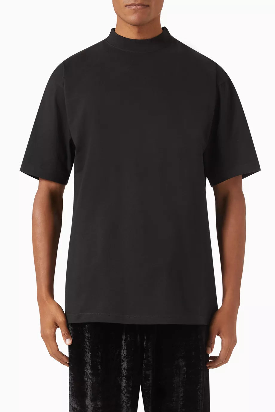 Balenciaga BB Paris Strass Medium Fit T-shirt in Vintage Jersey