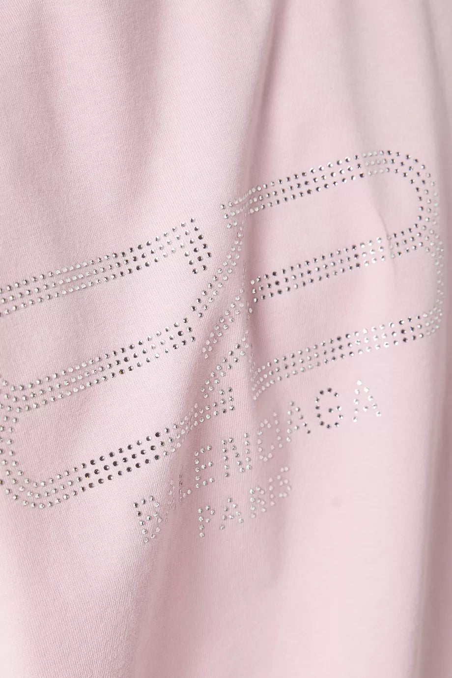 Balenciaga BB Paris Strass Medium Fit T-shirt in Vintage Jersey