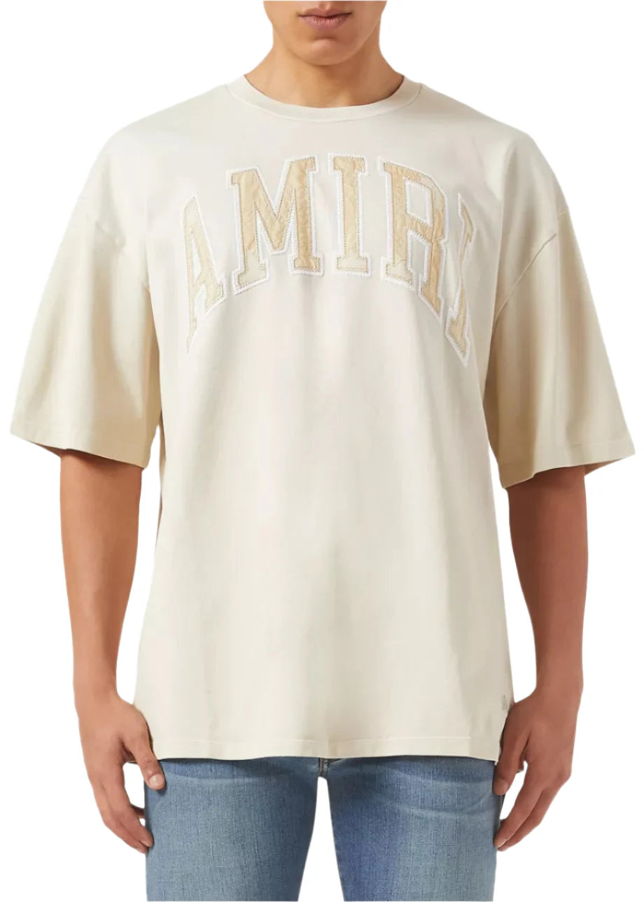 Amiri Follow Vintage Oversized T-shirt in Cotton Neutral