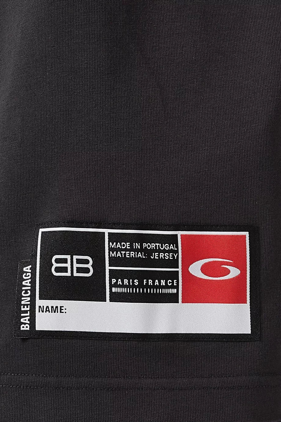 Balenciaga Men's Basketball Series - Oversized T-shirt in Black