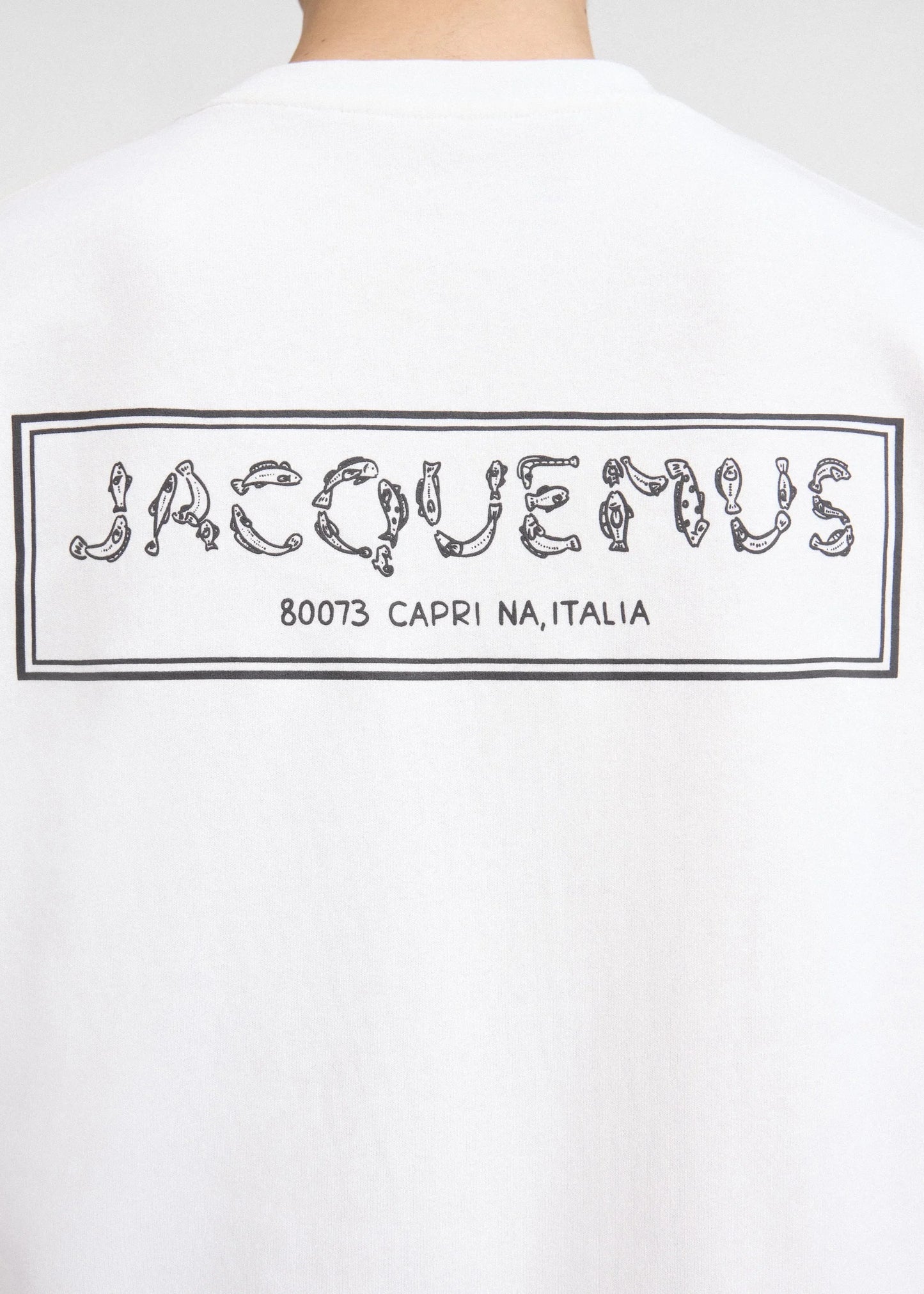 Jacquemus Printed T-Shirt The Merò White