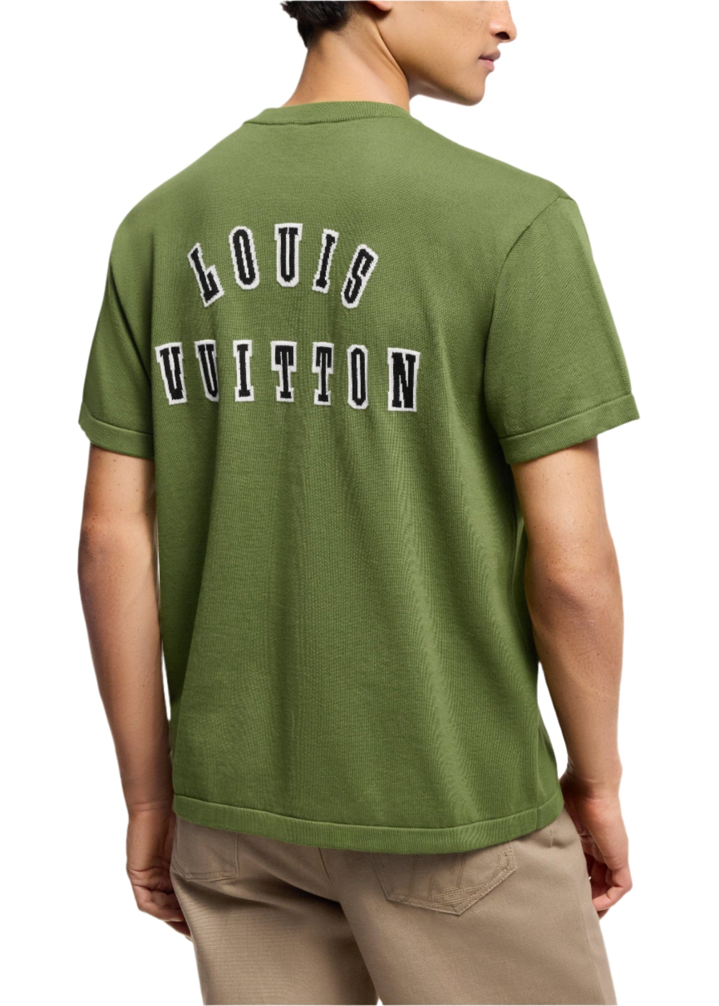 Louis Vuitton Short-Sleeved Cotton Crewneck