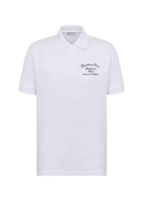 Christian Dior Atelier Polo Shirt 'White'