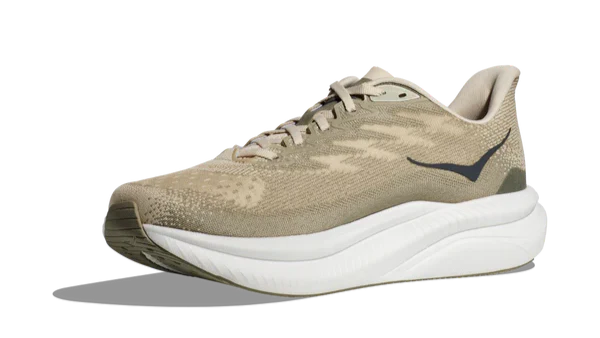 Hoka One One Mach 6 Shoes Oat Milk Barley