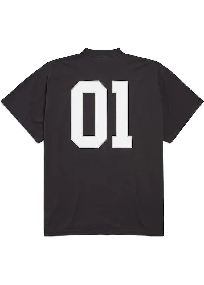 Balenciaga Men's Basketball Series - Oversized T-shirt in Black