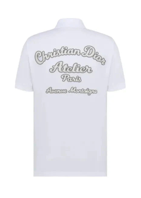 Christian Dior Atelier Polo Shirt 'White'
