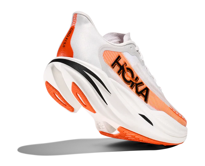 HOKA Unisex Cielo X1 2.0 "Frost / Lava"
