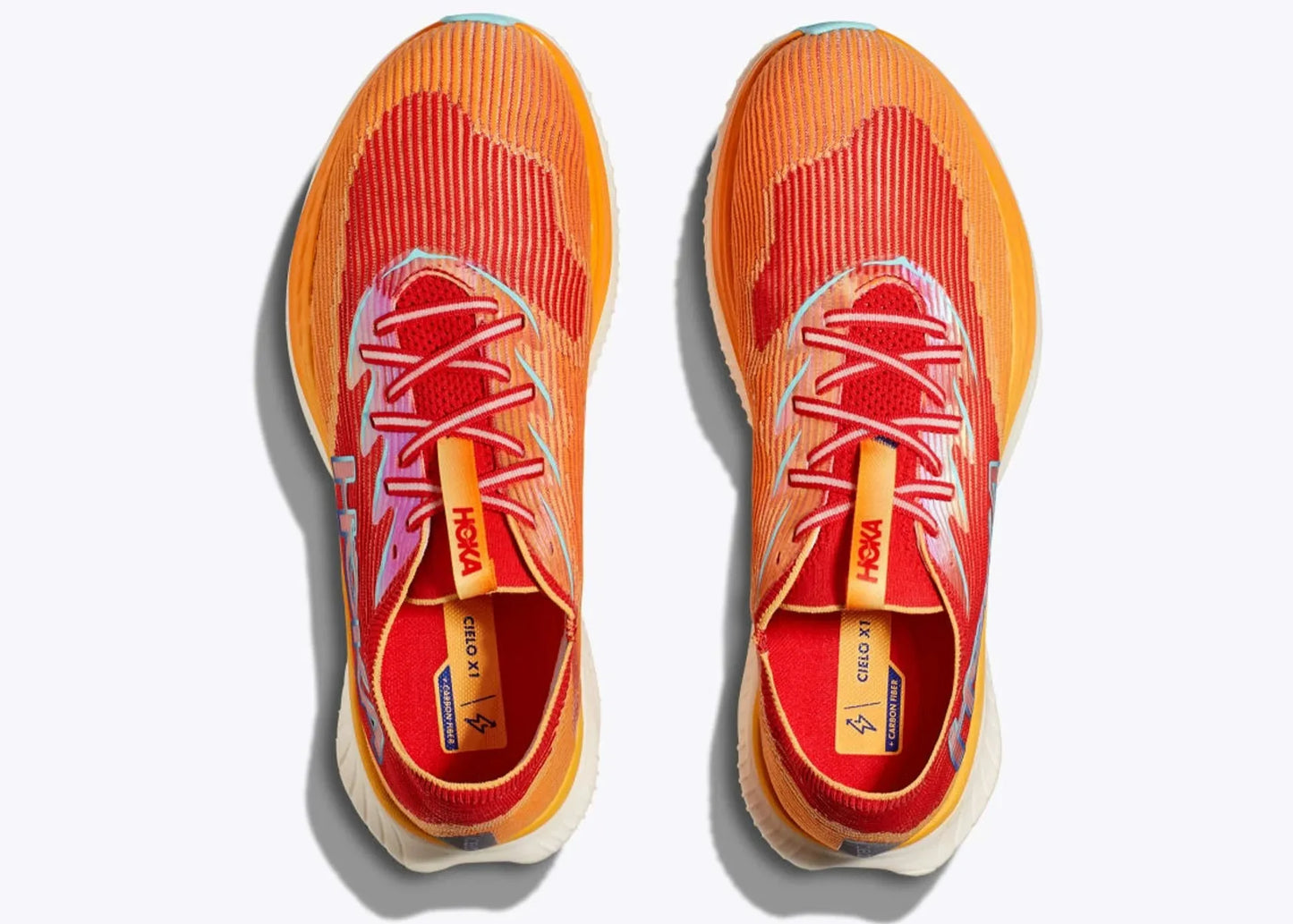 HOKA Cielo X1 "Cerise / Solar Flare"