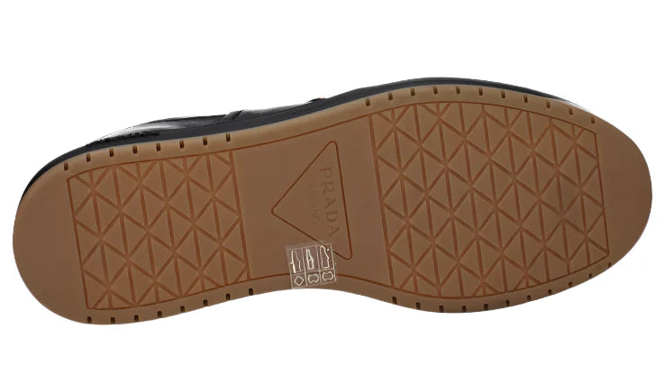 Prada Men's Downtown Napa Leather Low-Top Sneakers