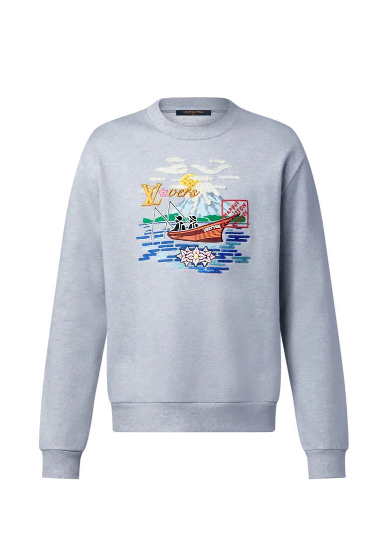 Louis Vuitton Embroidered Sweatshirt