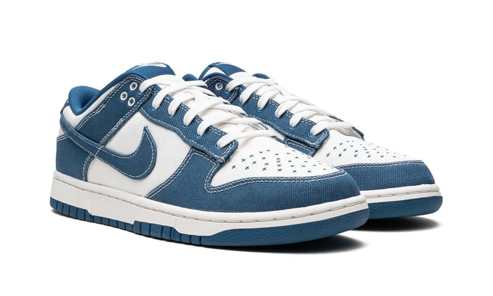 Dunk Low "Shashiko - Industrial Blue"