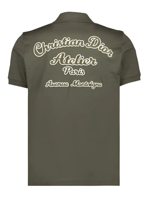 Christian Dior Atelier Polo Shirt 'Green'