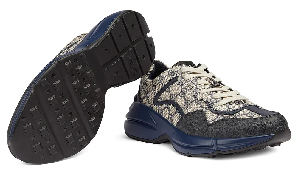 Gucci Rhyton Sneaker "Beige/Blue"