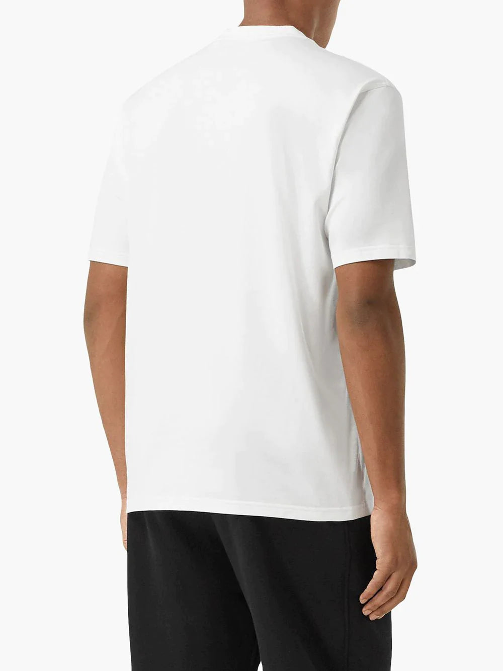 BURBERRY Logo Print Cotton T-shirt