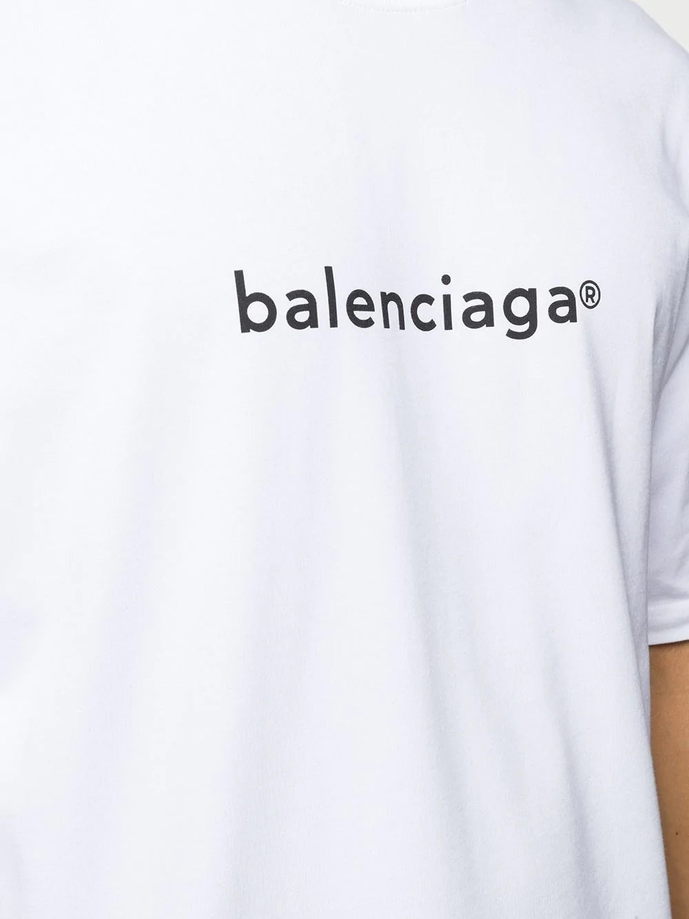 BALENCIAGA Copyright logo medium-fit T-shirt