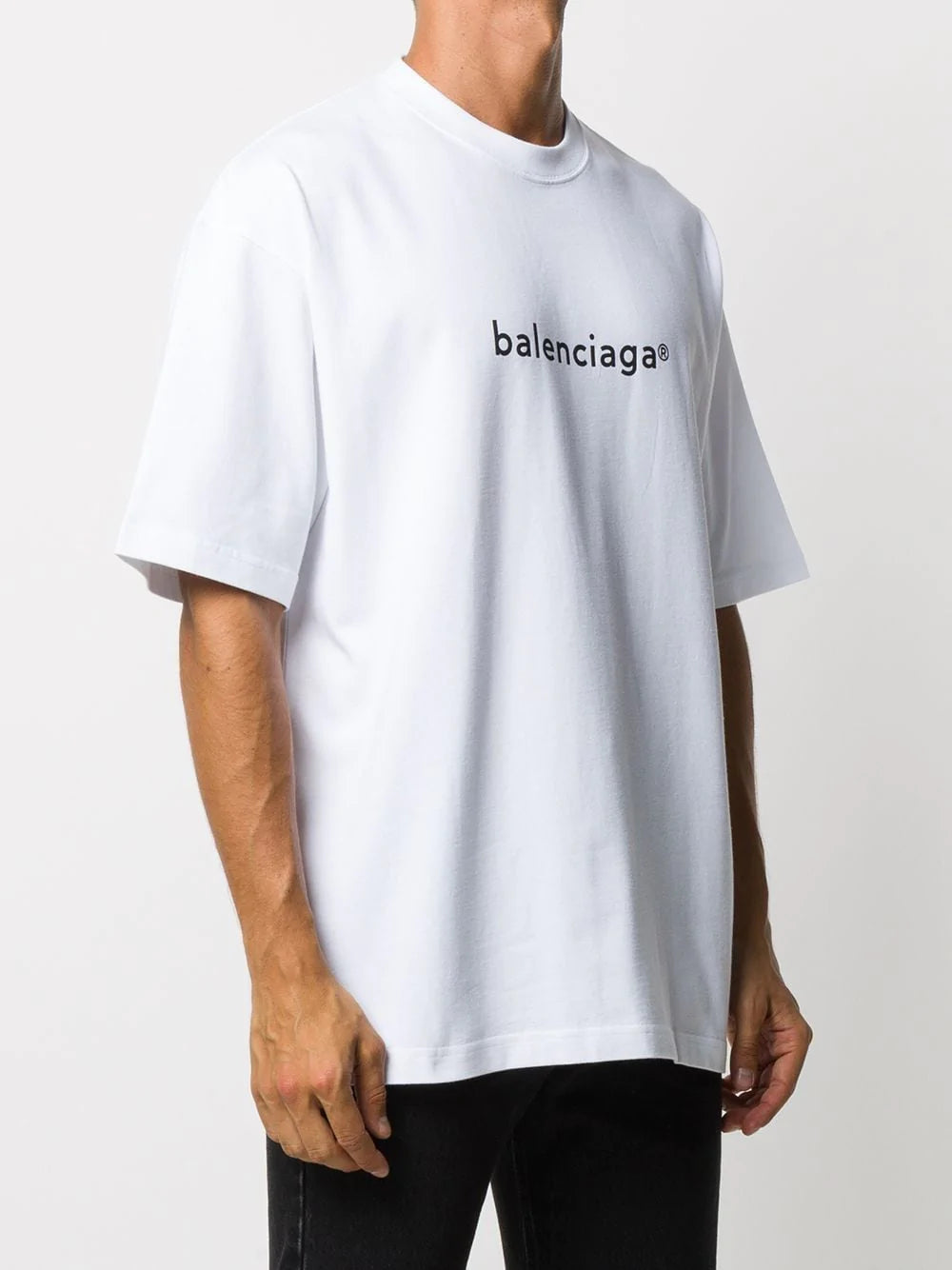 BALENCIAGA Copyright logo medium-fit T-shirt