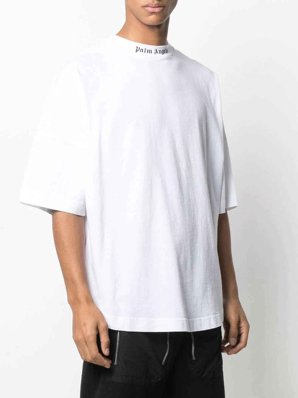 Palm Angels Logo Over T-shirt Palm Angels