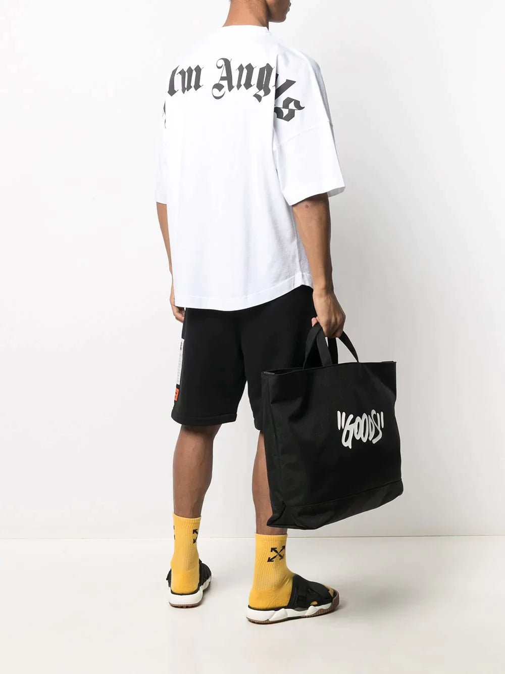Palm Angels Logo Over T-shirt Palm Angels
