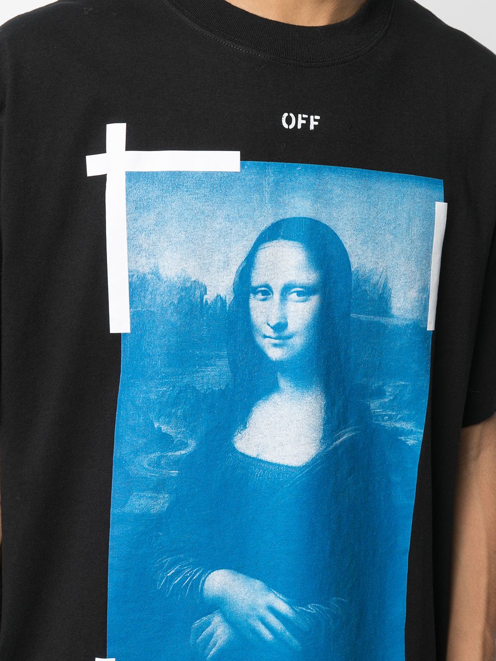 Off-White Mona Lisa print oversized T-shirt
