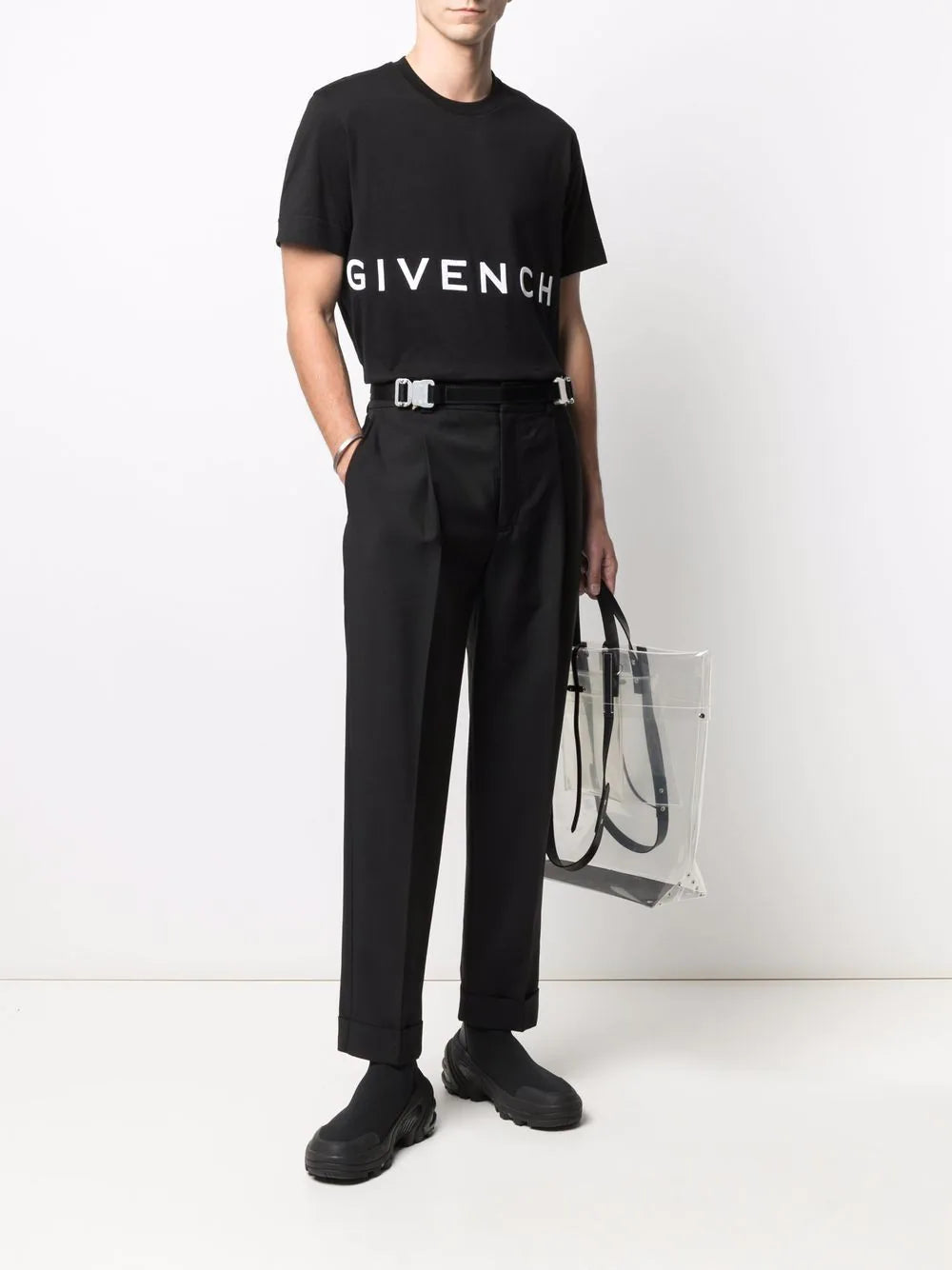 Givenchy flocked logo T-shirt