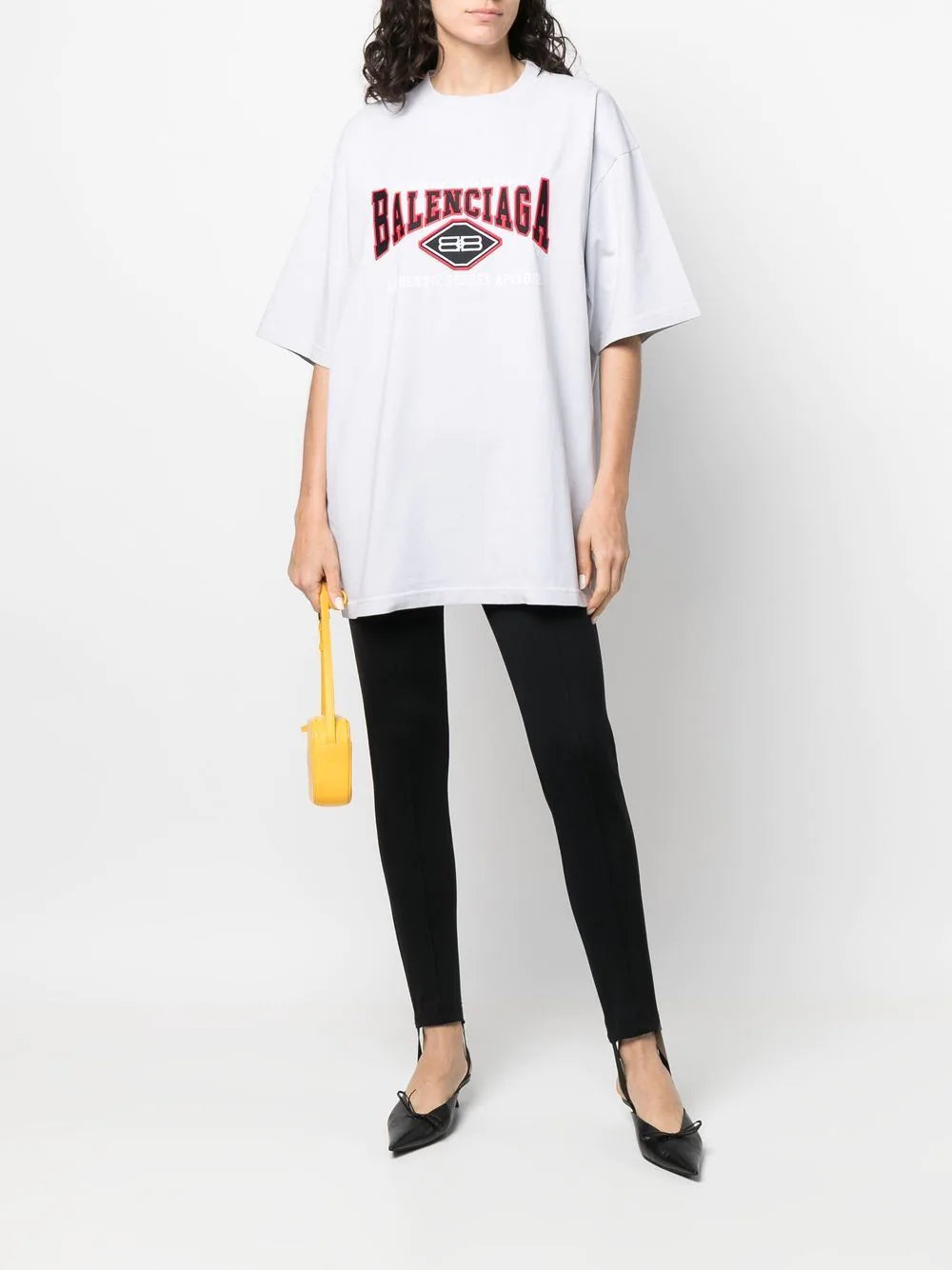 Balenciaga logo-embroidered short-sleeved T-shirt