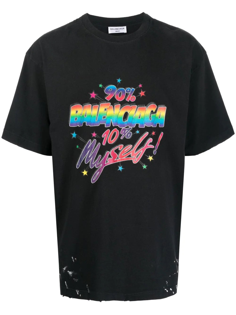 Balenciaga graphic logo-print T-shirt