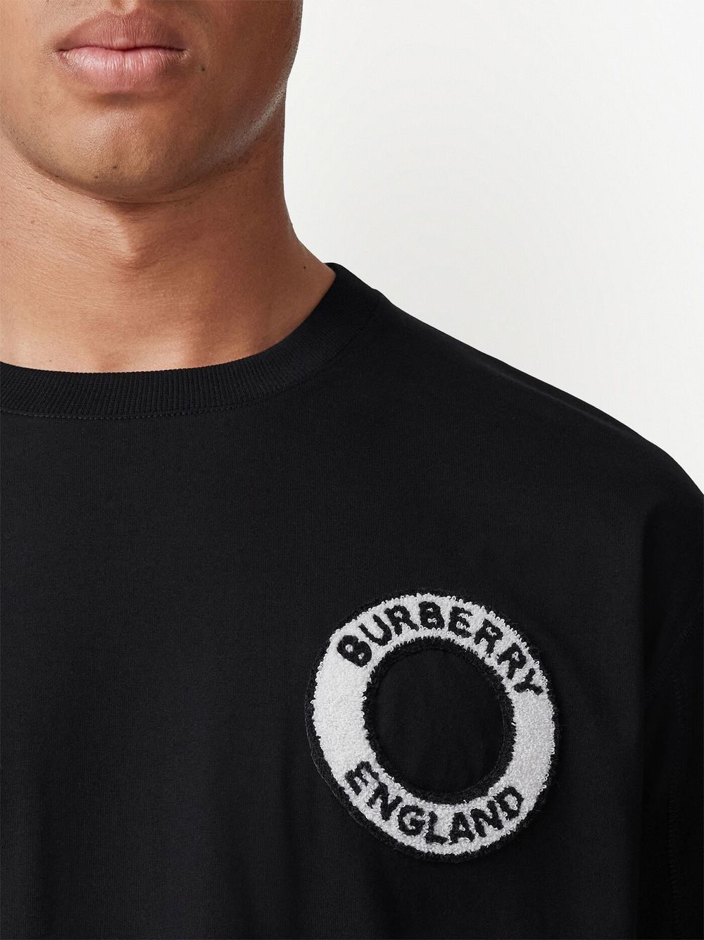 Burberry logo-patch T-shirt