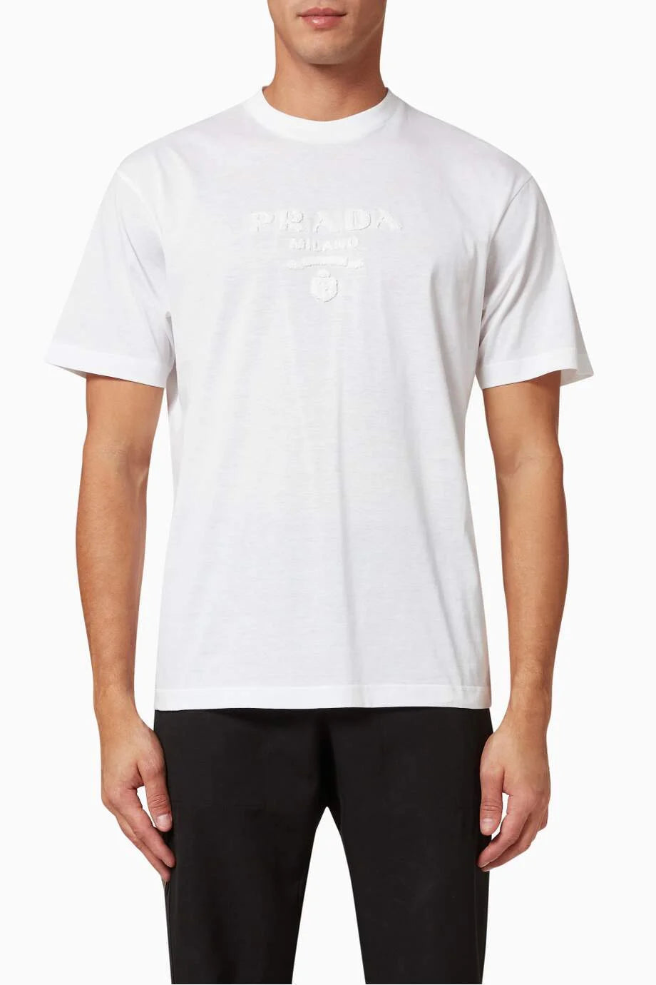 Shop Prada Jersey T-Shirt