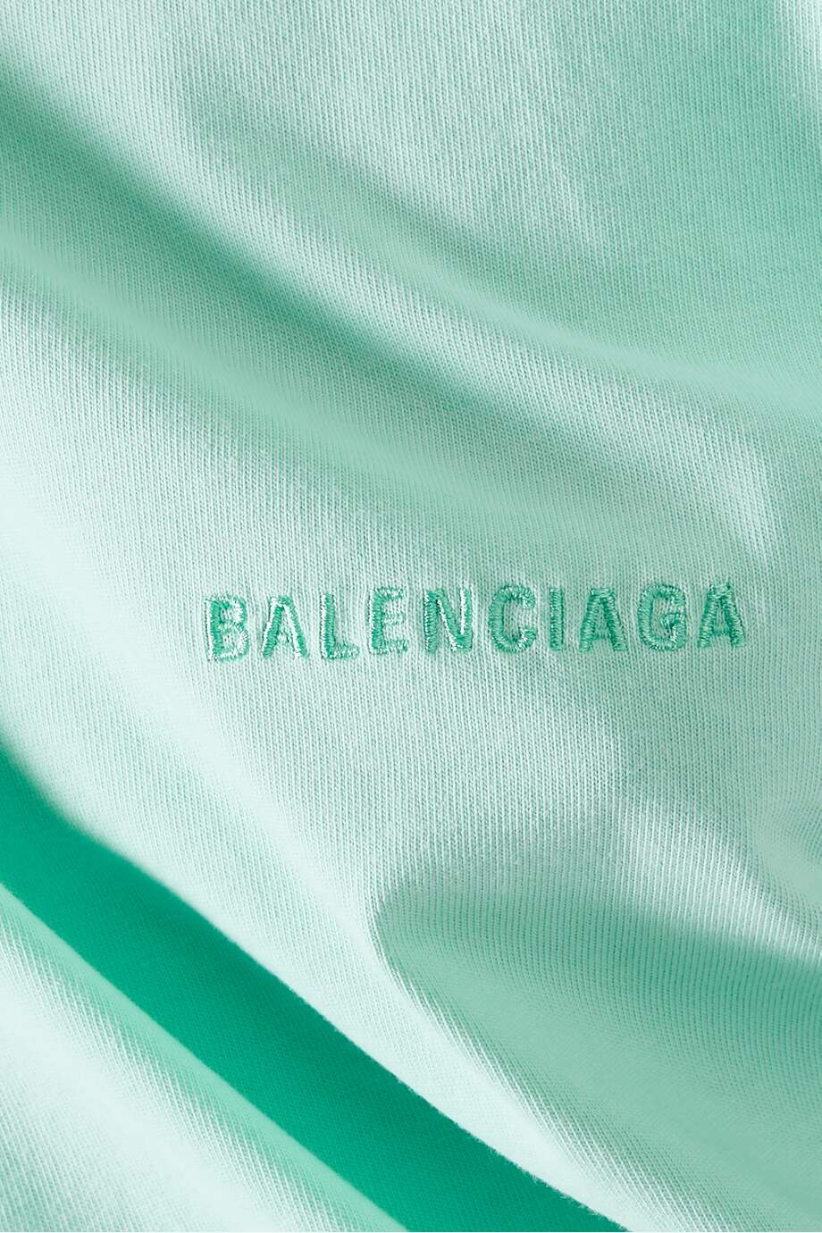 BALENCIAGA Logo Medium Fit T-shirt in Organic Vintage Jersey