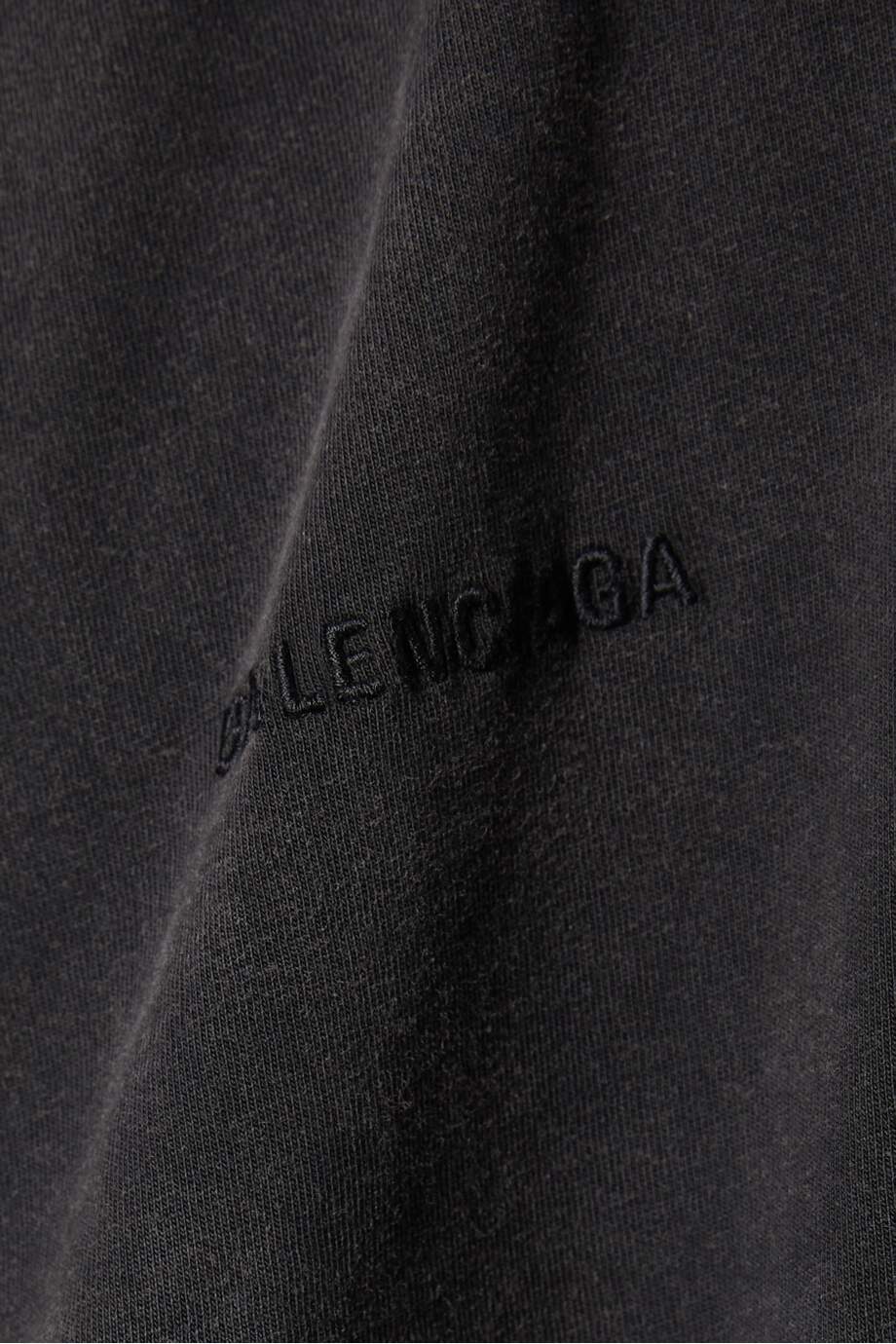 BALENCIAGANEW SEASON Logo Medium Fit T-shirt in Vintage Cotton Jersey
