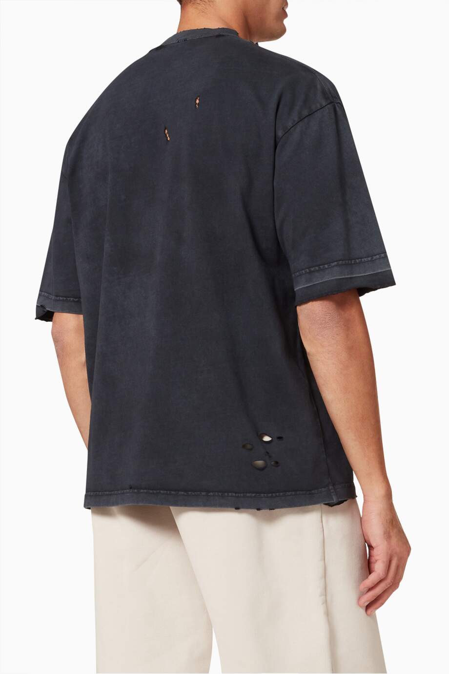 BALENCIAGA Maison Balenciaga Medium Fit T-shirt in Organic Vintage Jersey