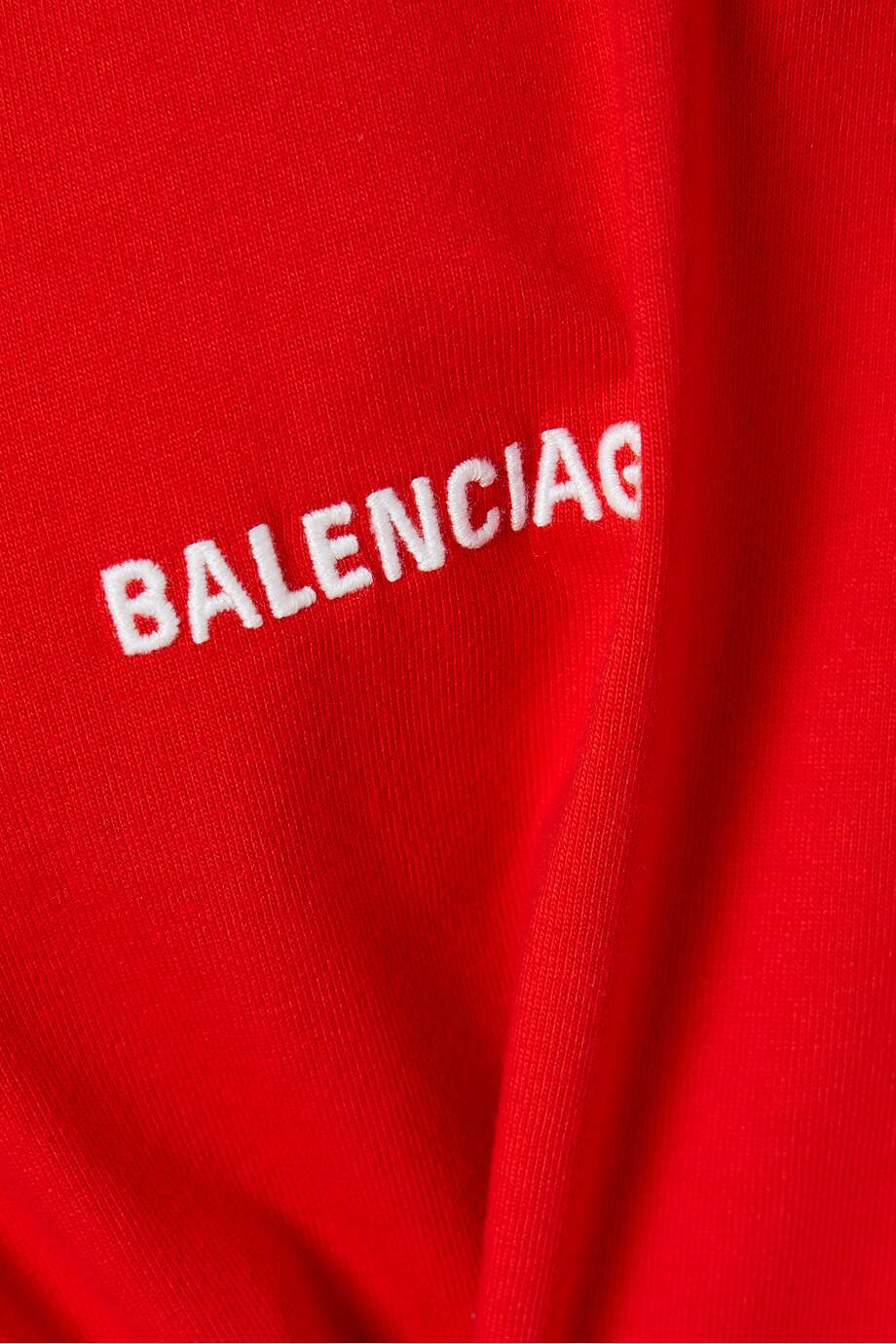 BALENCIAGA Logo Medium Fit T-shirt in Vintage Cotton Jersey