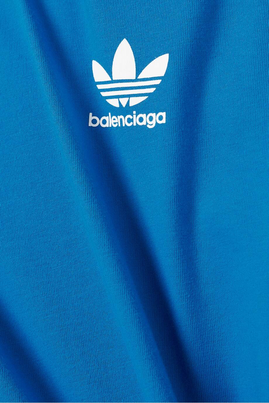 BALENCIAGA x Adidas Oversized T-shirt in Cotton Jersey
