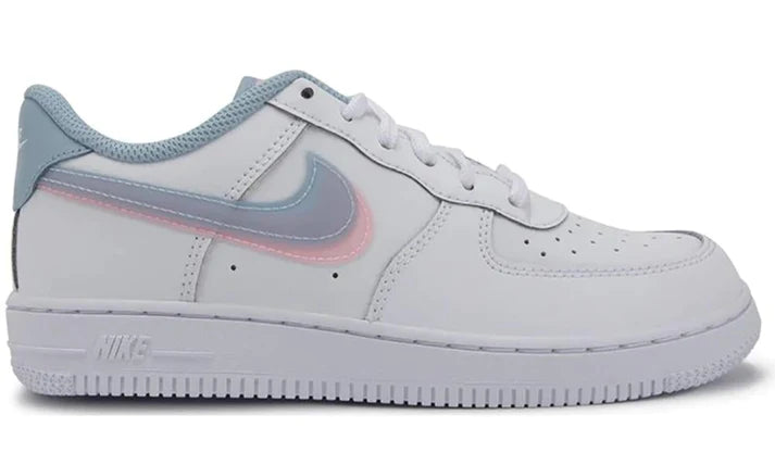 Lv8 Double Swoosh Armory Blue Pink And Blue Forces Nike Air Force