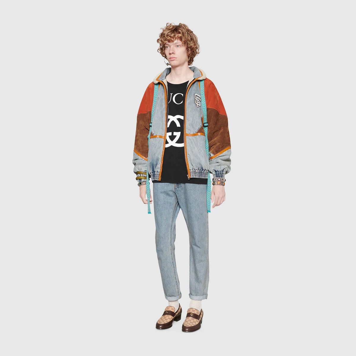 Oversize T-shirt with Interlocking G