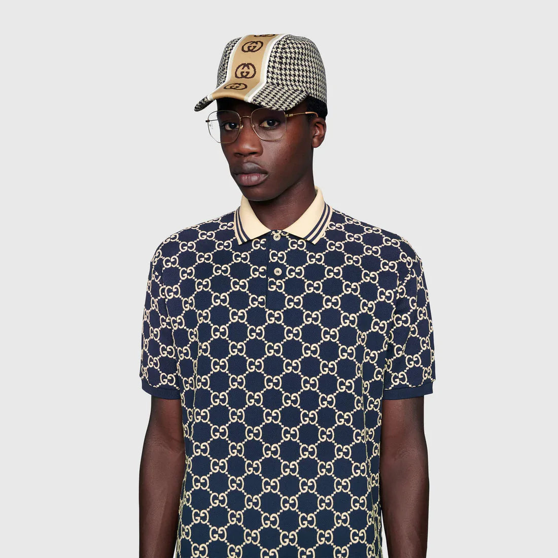 Gucci stretch cotton polo