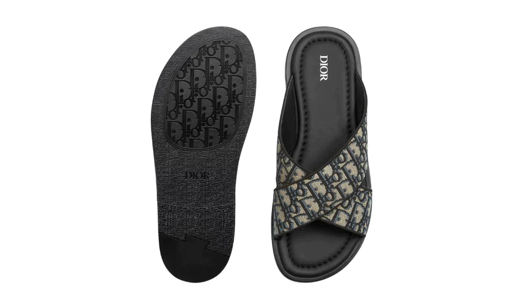 Dior Alias Sandal 'Dior Oblique - Beige Black'