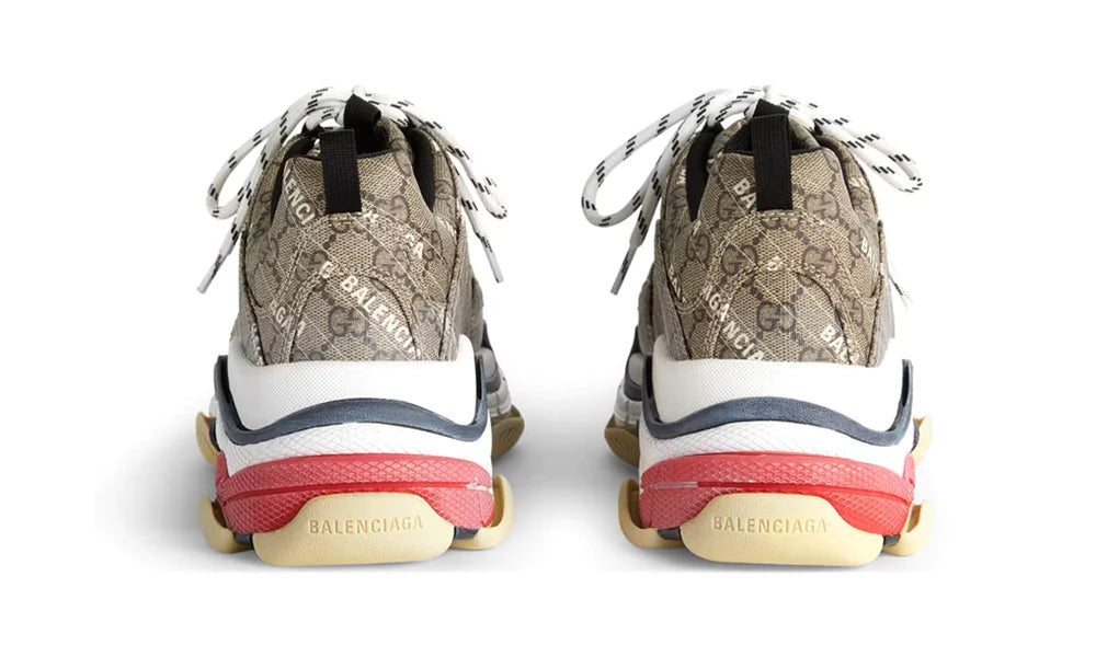 Gucci x Balenciaga The Hacker Project Triple S Beige