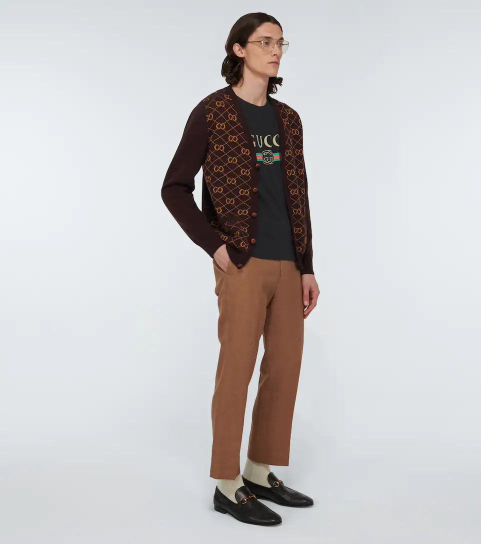 GUCCI Oversized cotton T-shirt with logo