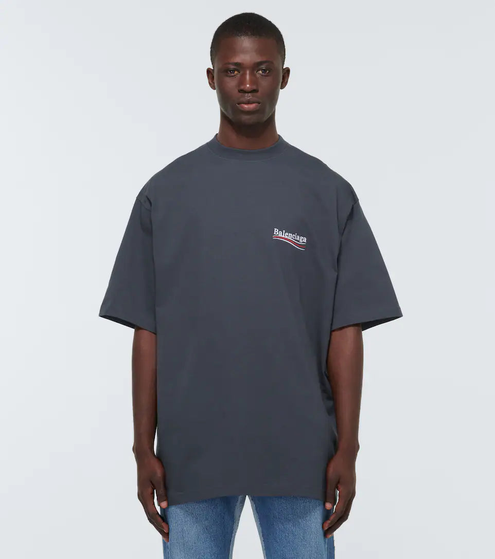 BALENCIAGA Logo cotton T-shirt